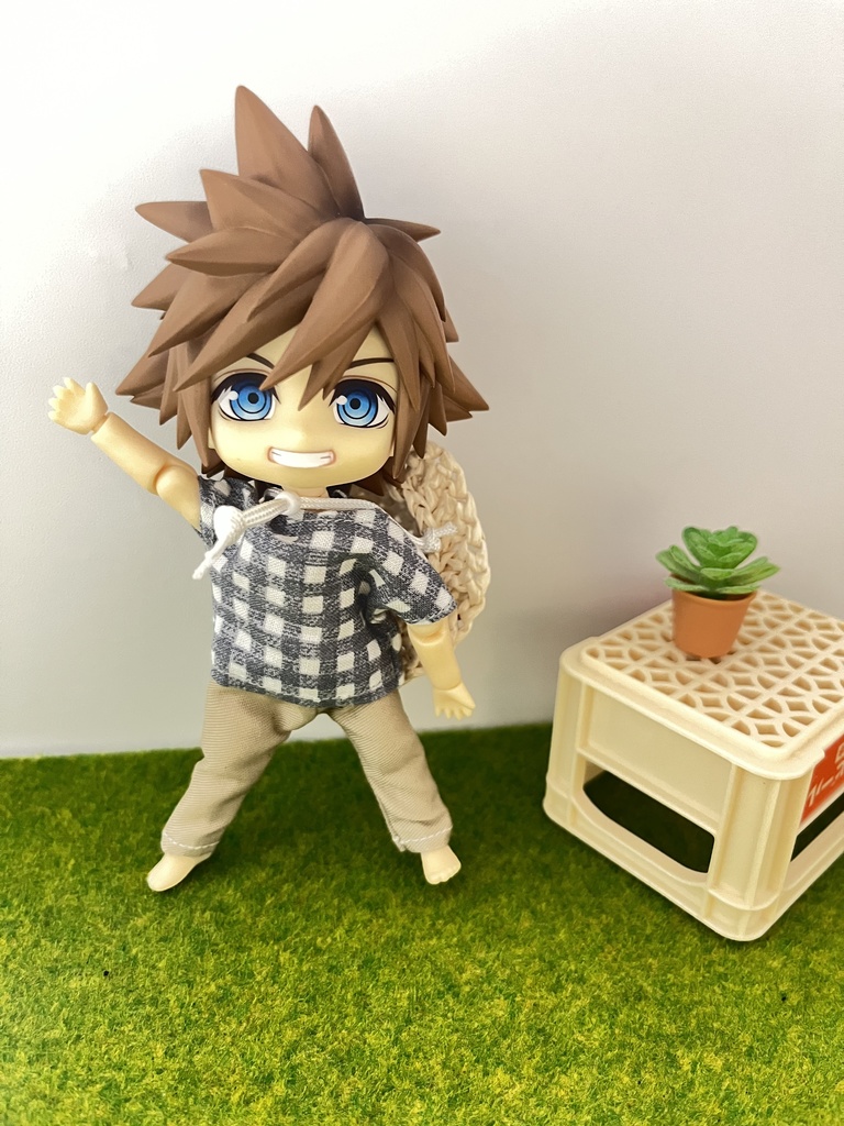 ドール用麦わら帽子