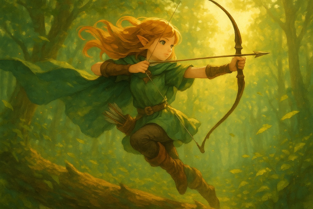 魔法と精霊の娘たち – ファンタジーアート素材集 –