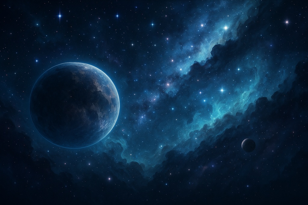 銀河と星座の幻想宇宙【背景素材集】