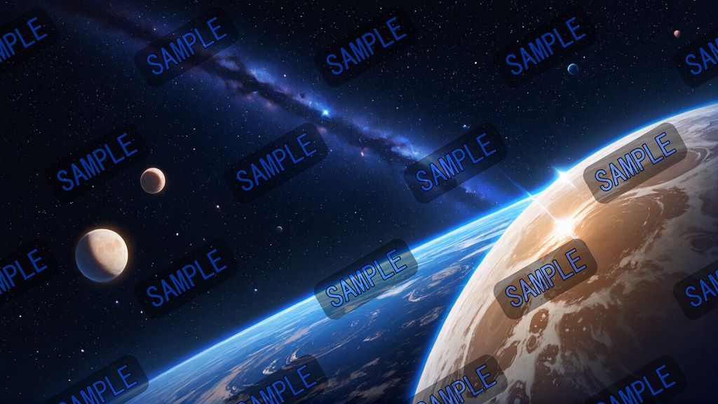 宇宙テーマ背景まとめ