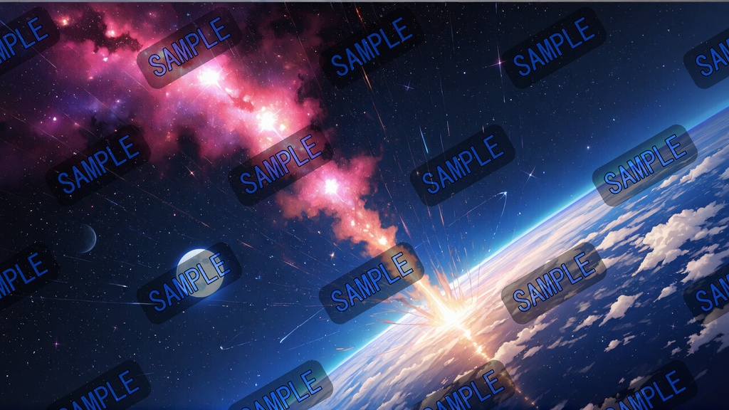 宇宙テーマ背景まとめ