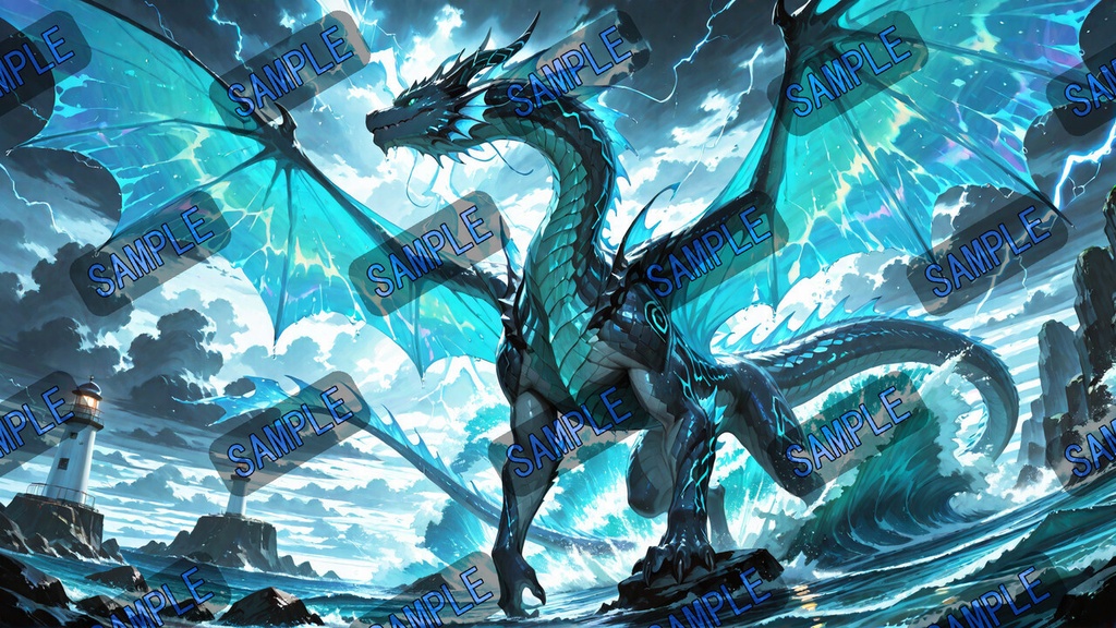 ドラゴン壁紙セット