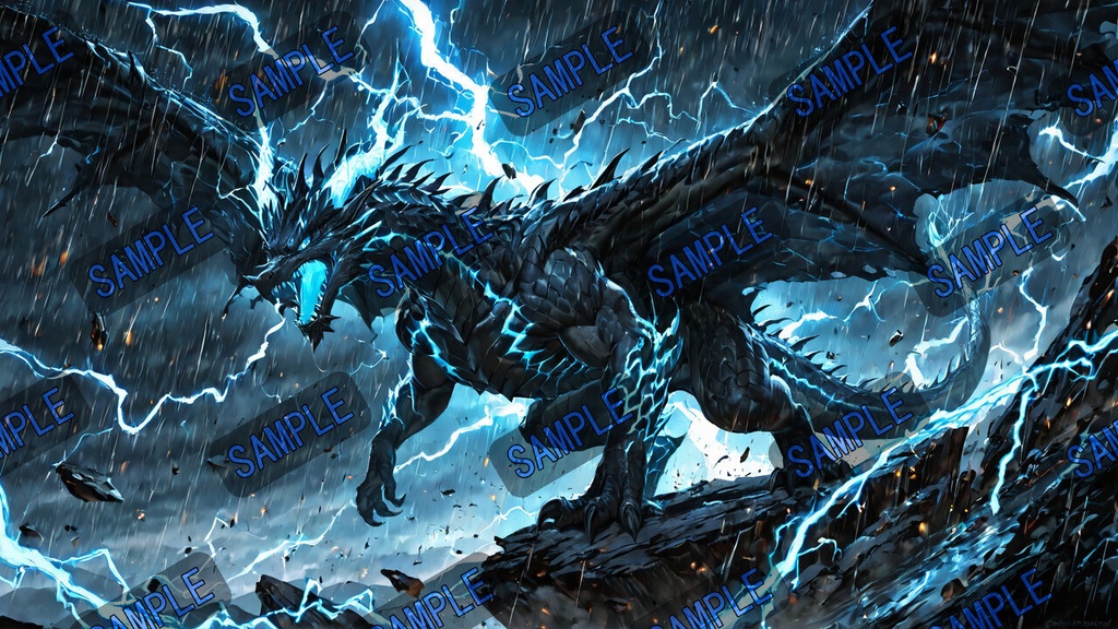 ドラゴン壁紙セット