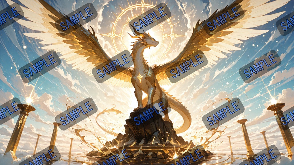 ドラゴン壁紙セット