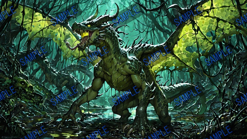 ドラゴン壁紙セット