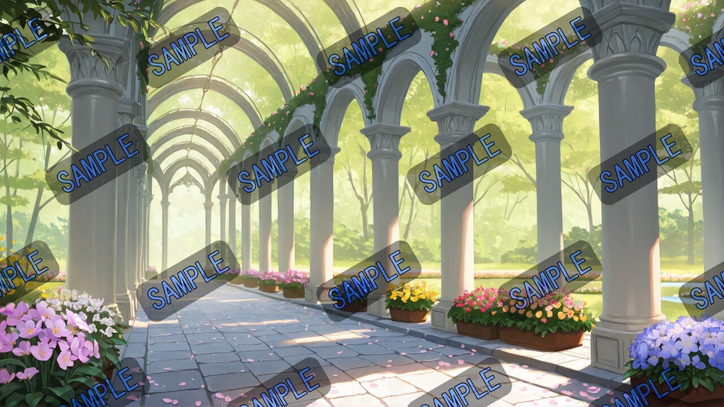 ファンタジー背景・壁紙セット
