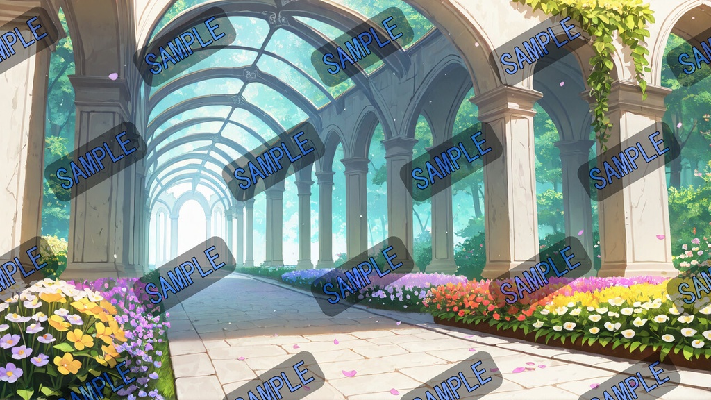 ファンタジー背景・壁紙セット