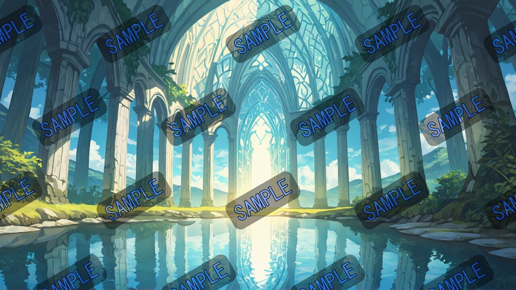 ファンタジー背景・壁紙セット
