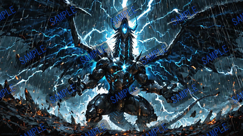 属性竜の咆哮|ドラゴン壁紙セット