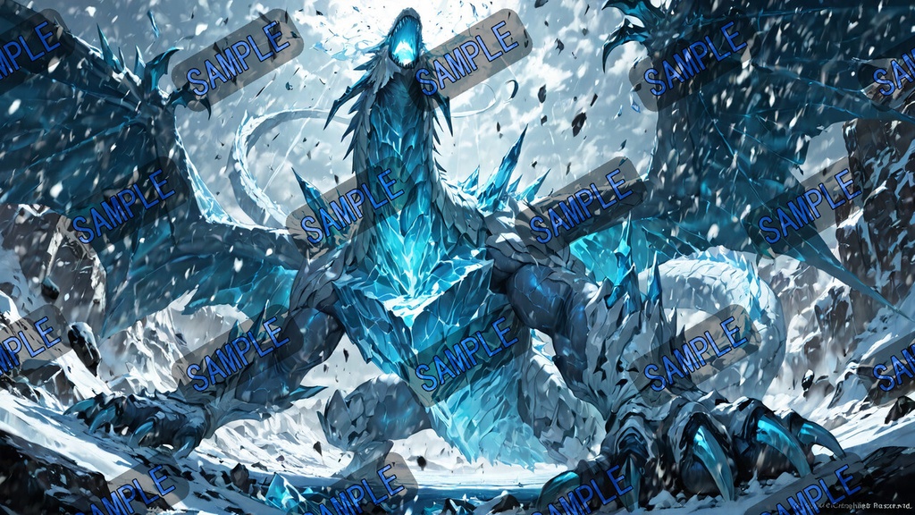 属性竜の咆哮|ドラゴン壁紙セット