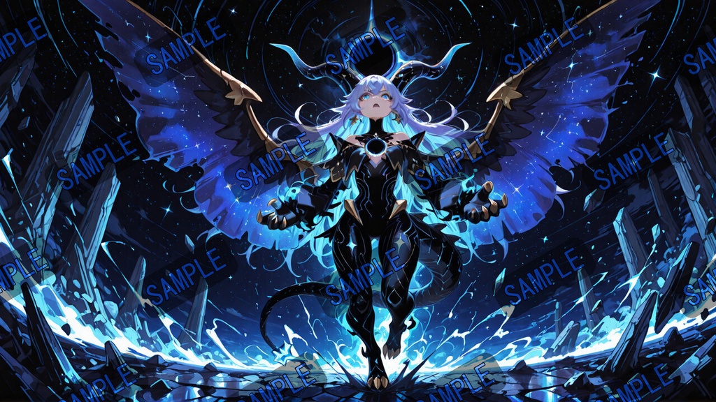 竜王降臨|ドラゴンボス風ファンタジー壁紙セット