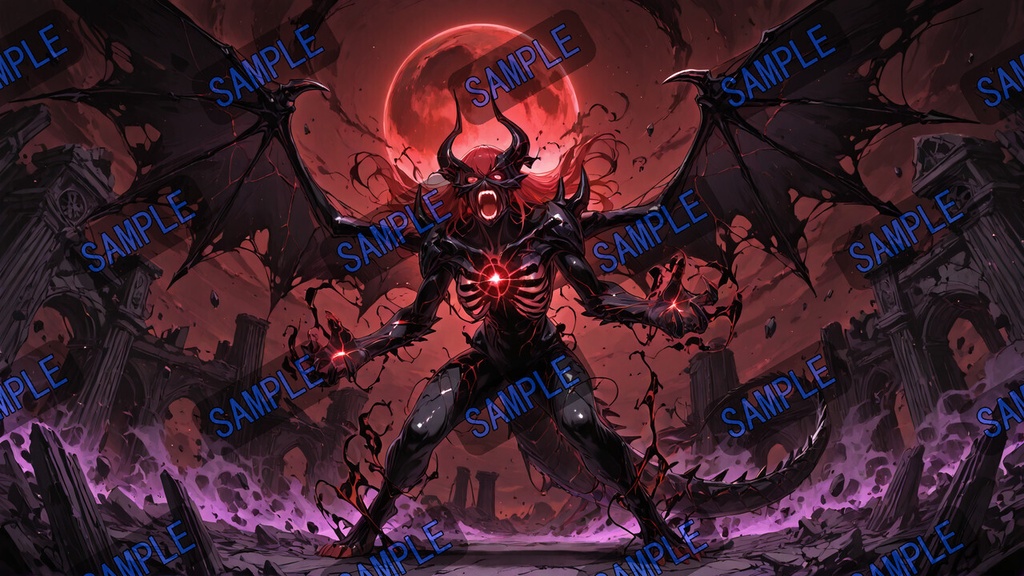 竜王降臨|ドラゴンボス風ファンタジー壁紙セット