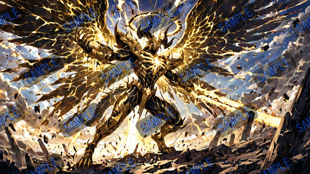 竜王降臨|ドラゴンボス風ファンタジー壁紙セット