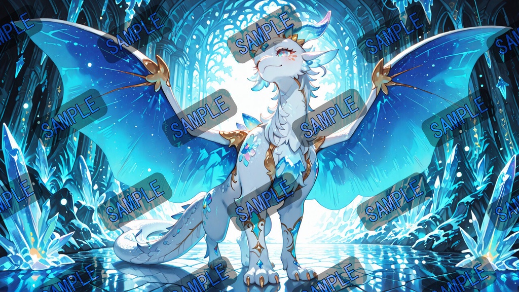 幻想竜の住む世界|ドラゴン壁紙セット