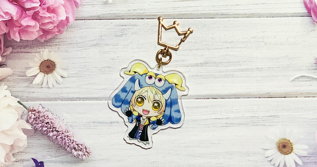 【類司】ケモケモアクキー・イヌネコアクキー