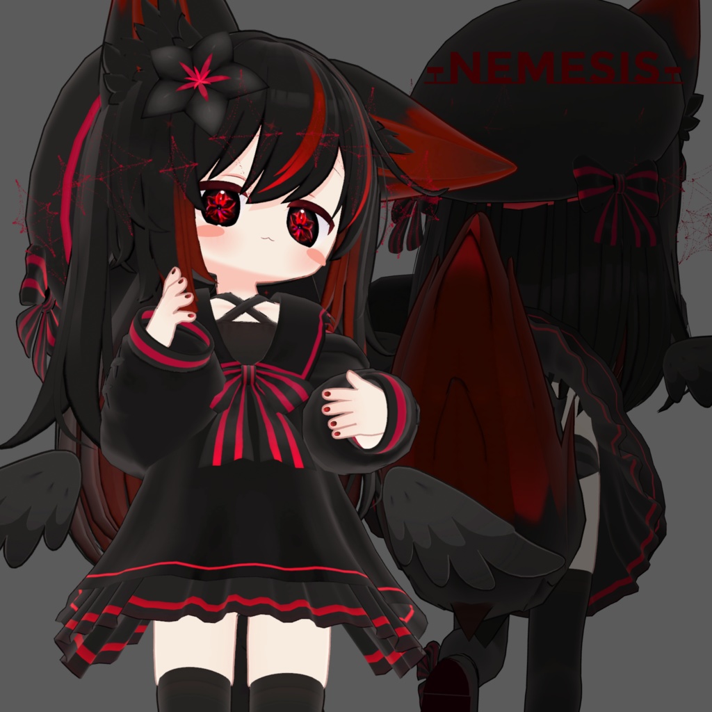 【エルシオン・ネメシス対応】エルシオンの頭についてるお花のeye texture