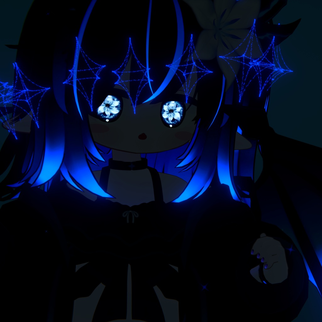 【エルシオン・ネメシス対応】エルシオンの頭についてるお花のeye texture