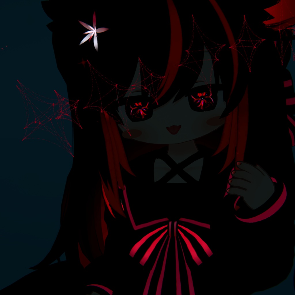 【エルシオン・ネメシス対応】エルシオンの頭についてるお花のeye texture