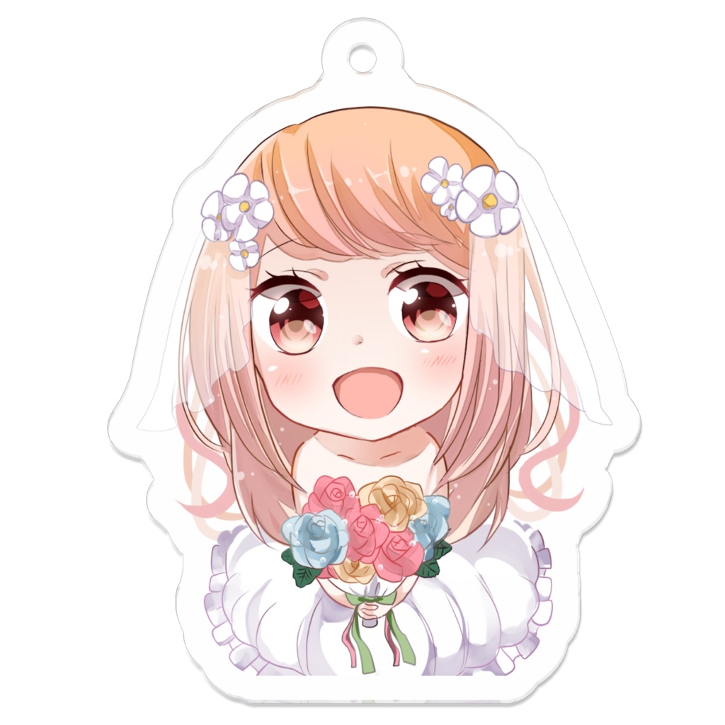 花さんアクリルキーホルダー
