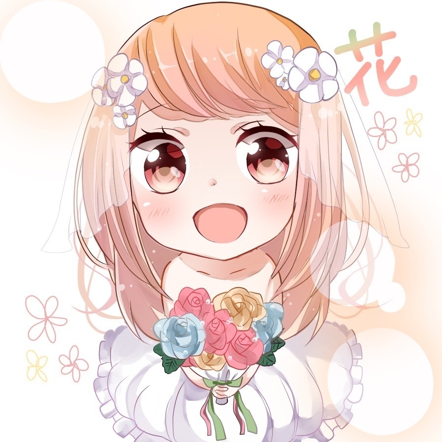 花さんアクリルキーホルダー