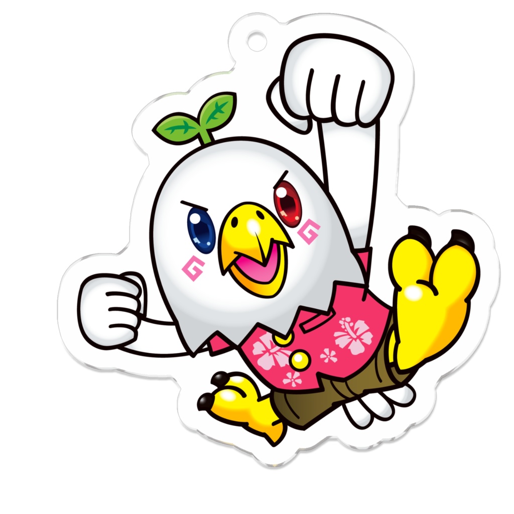 わっしーくん　アクリルキーホルダー①
