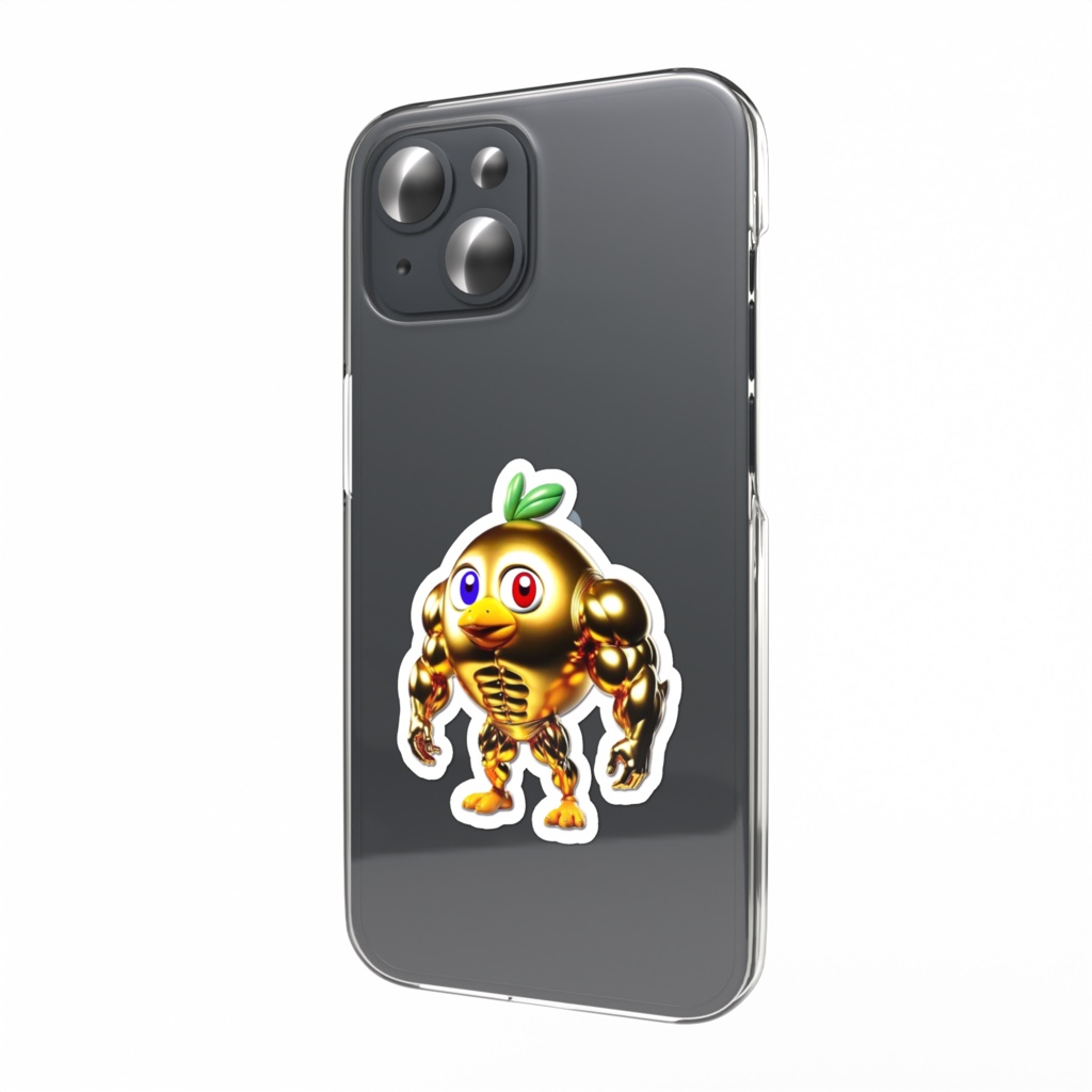 金わっしーくん　ステッカー