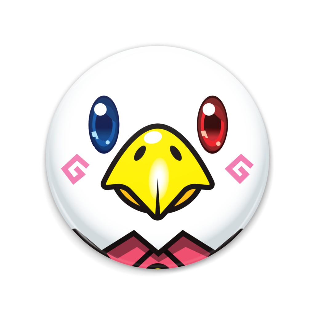 わっしーくん 缶ミラー
