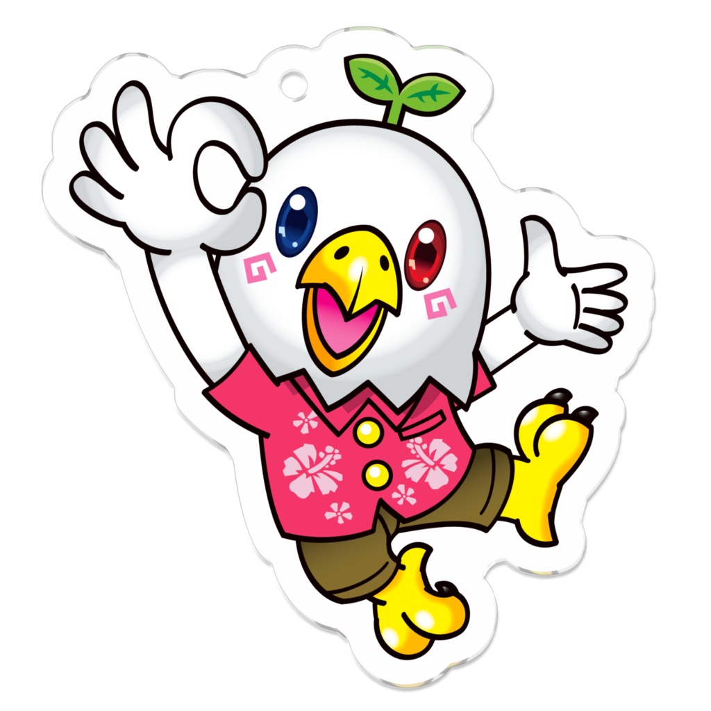 わっしーくん　アクリルキーホルダー②