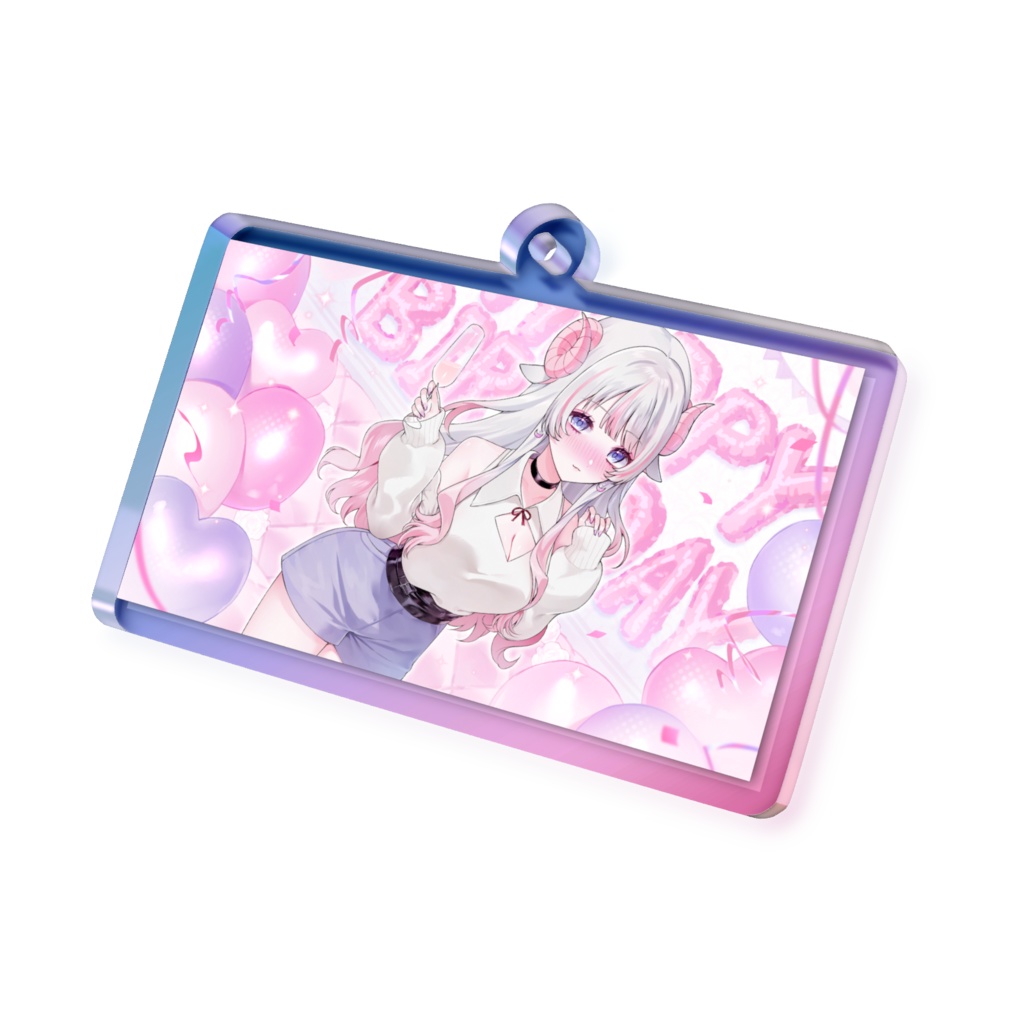 入間ねる生誕記念グッズ2025オーロラアクリルキーホルダー