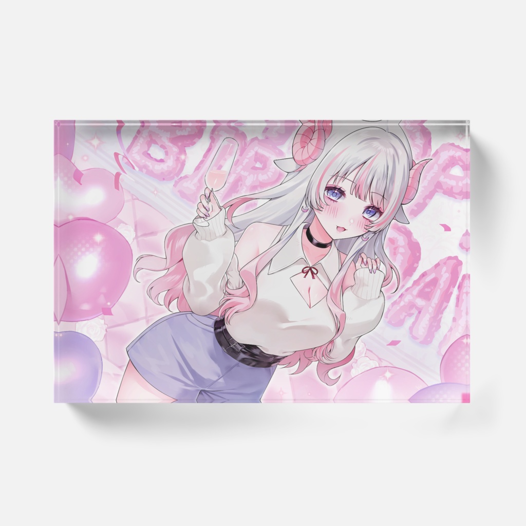 入間ねる生誕記念グッズ2025アクリルブロック