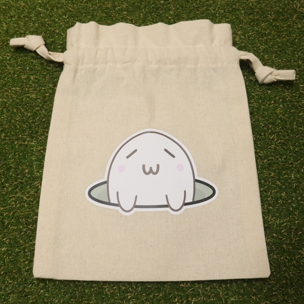 ひょっこりこじまっち巾着