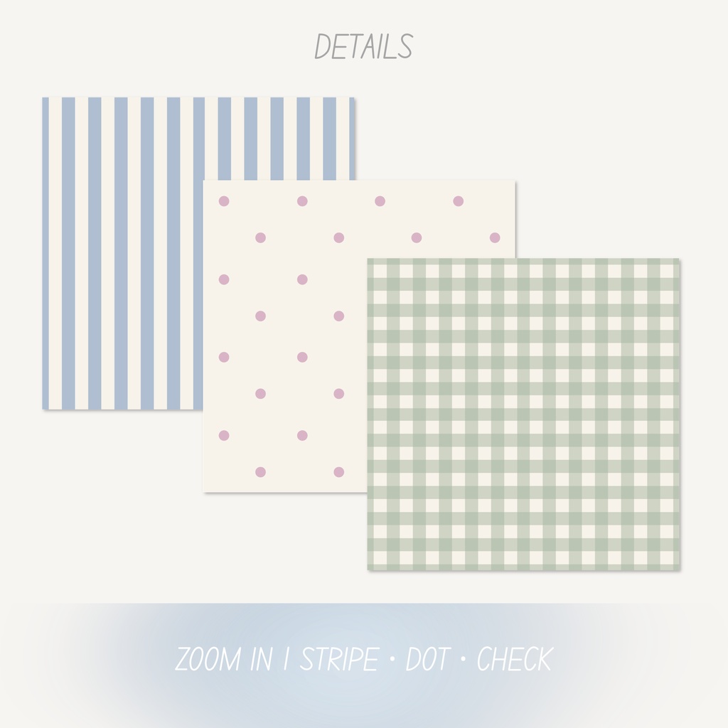 komorelle Basics Vol.1|デジタルペーパー12種類|3600×3600px JPG