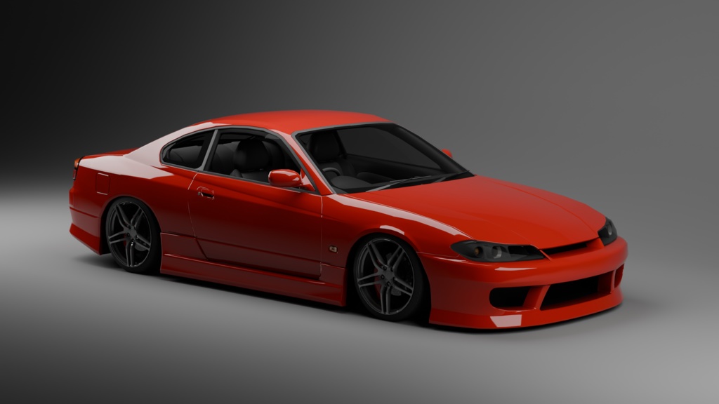 【VRChat】 D15 3D Model