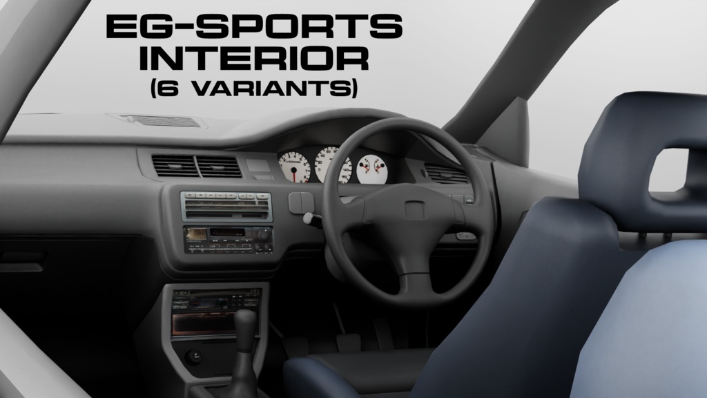 【VRChat】 EG-Sports Interior (6 Versions)