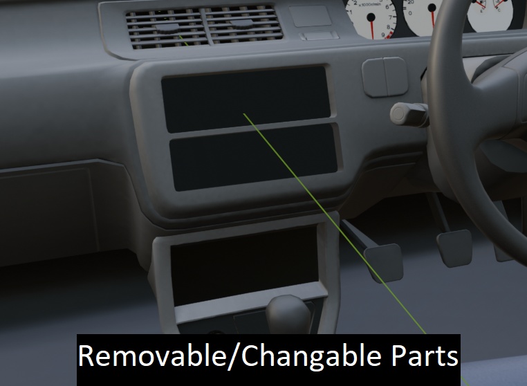 【VRChat】 EG-Sports Interior (4 Versions)