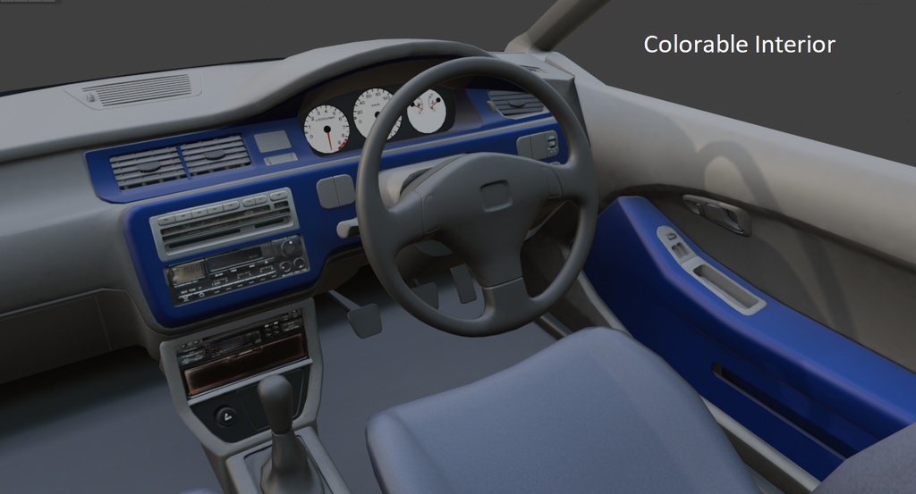 【VRChat】 EG-Sports Interior (4 Versions)