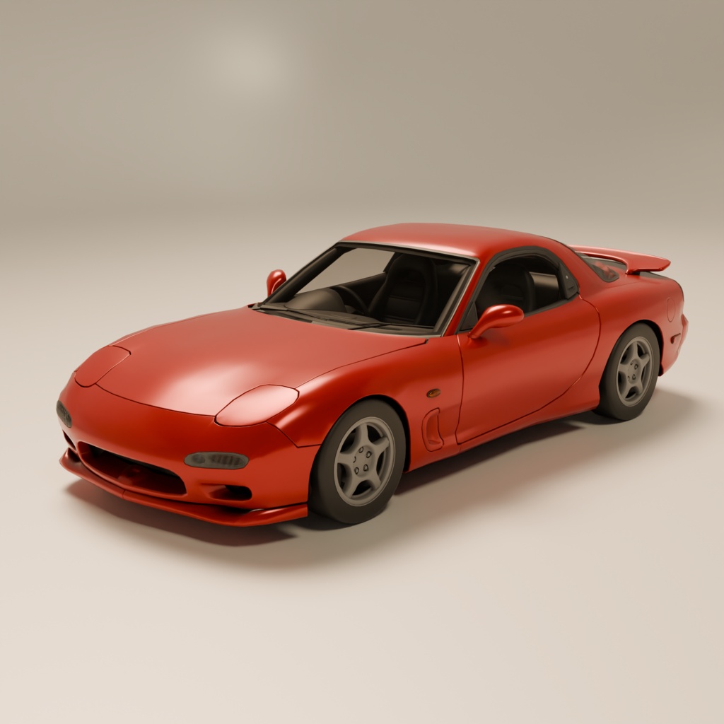 【VRChat】 Rotor-7 3D Model
