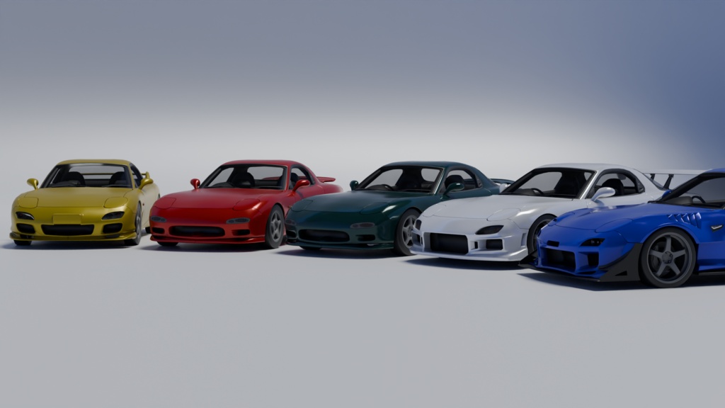 【VRChat】 Rotor-7 3D Model