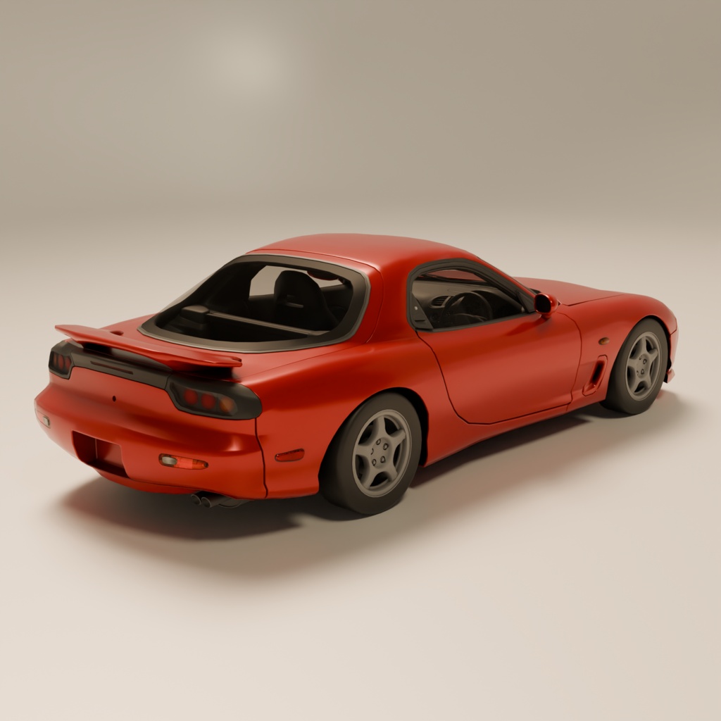 【VRChat】 Rotor-7 3D Model