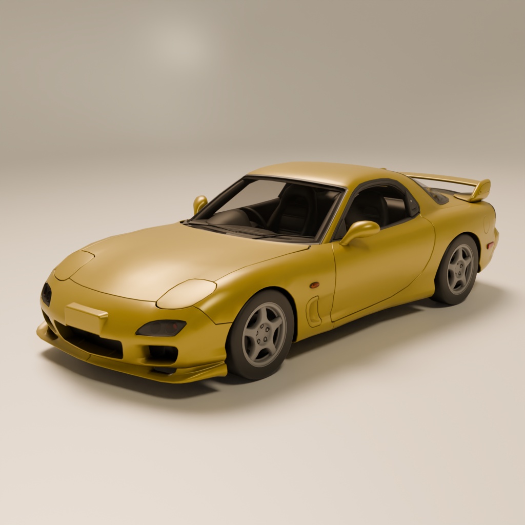 【VRChat】 Rotor-7 3D Model