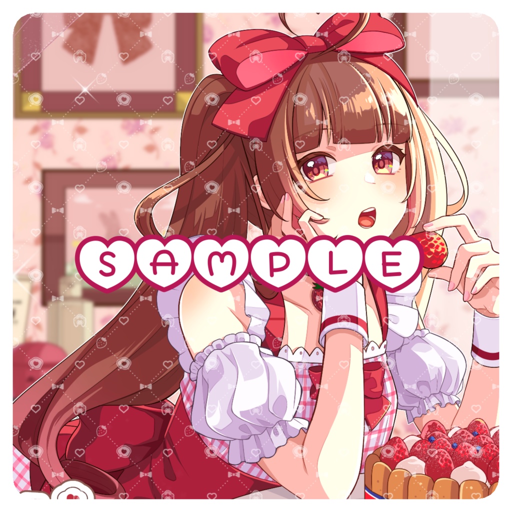 【SALE】野苺める ポストカード(一周年Ver.)