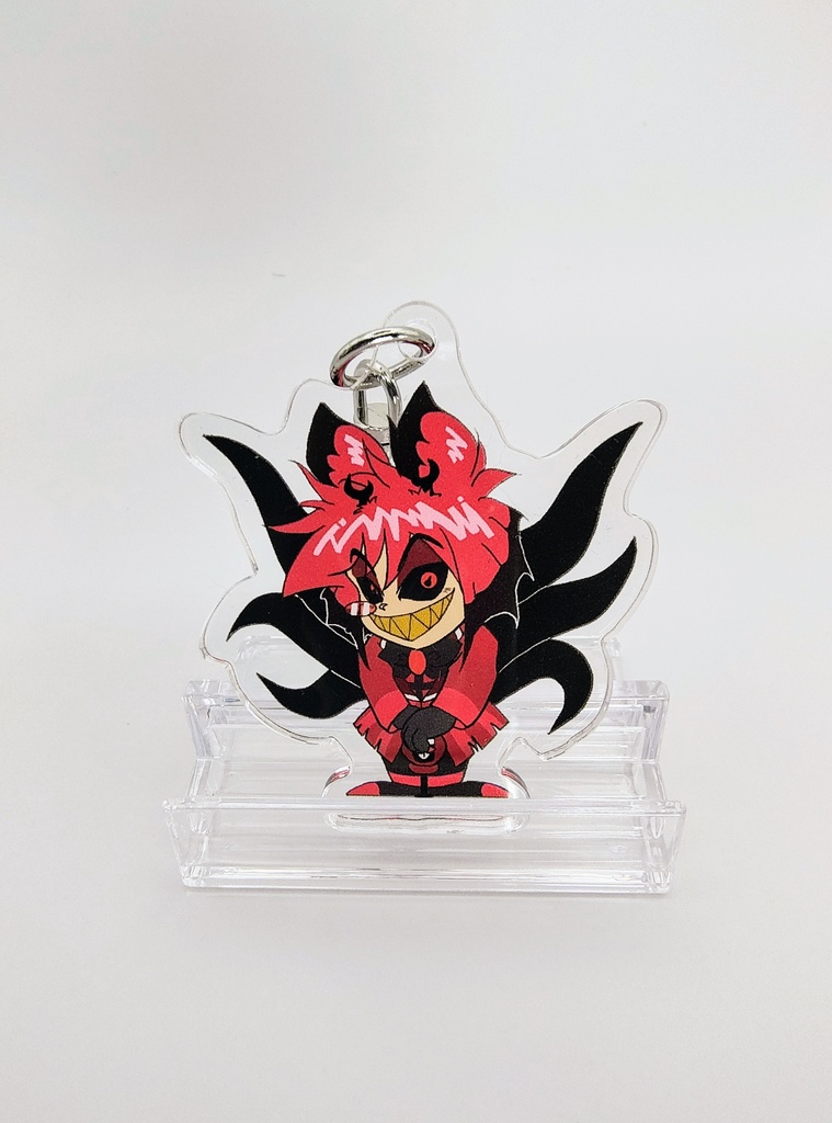 アクリルキーホルダー ちびアラスター ニヤリ