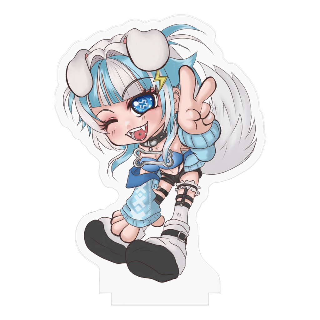 【2周年記念グッズ】眞白そら アクリルフィギュア