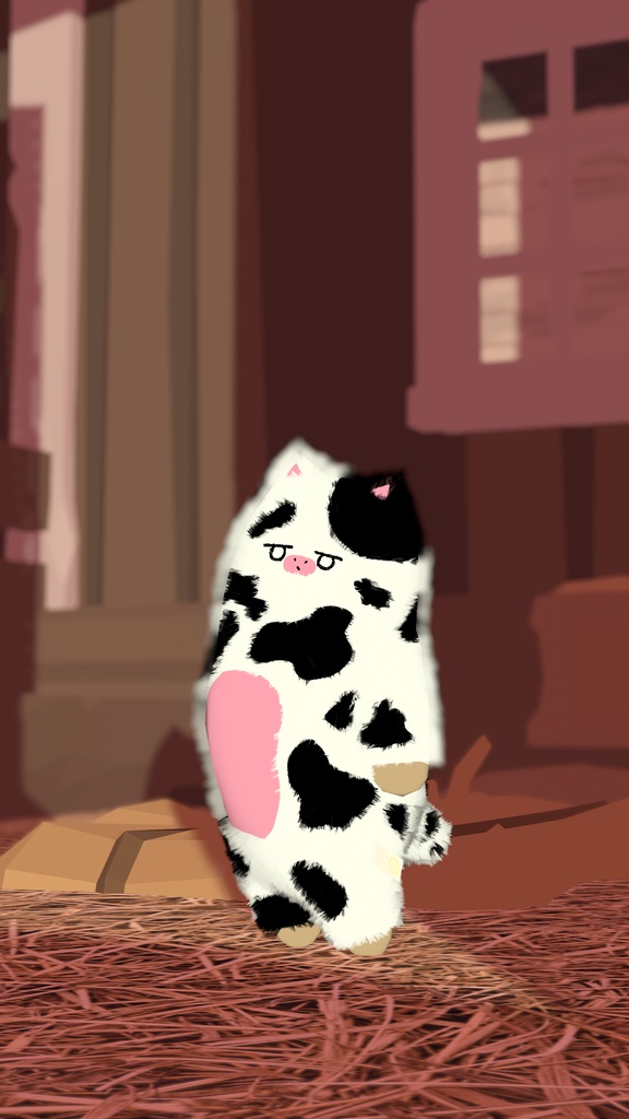 【ネコチヤン】ウシチヤン!?【VRChat】