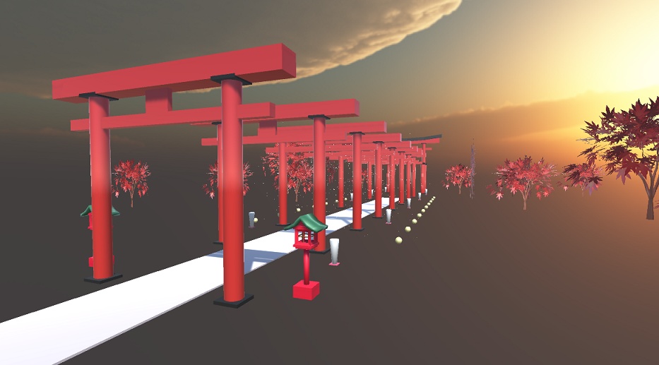 もみじ神社ステージ Vrm Live VIewer向け