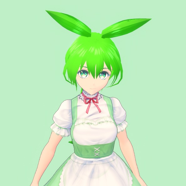 ずんだもん vrm&vroidセット