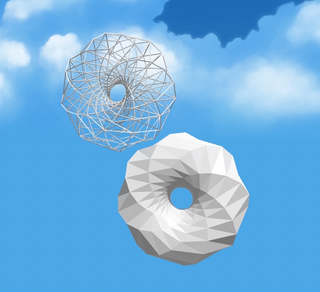 Clifford Torus glbファイル