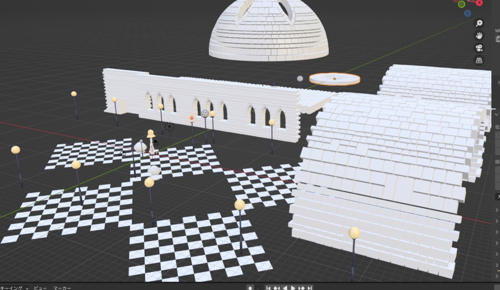 レンガアーチ増量版