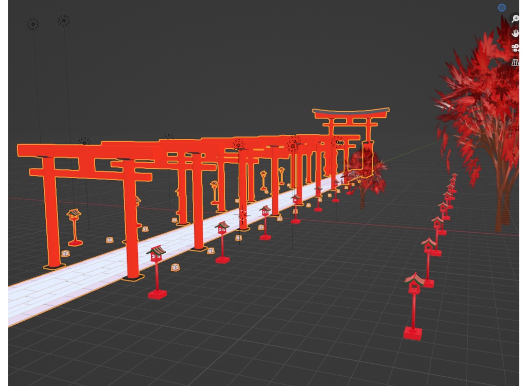 神社ステージ　大元のデータ