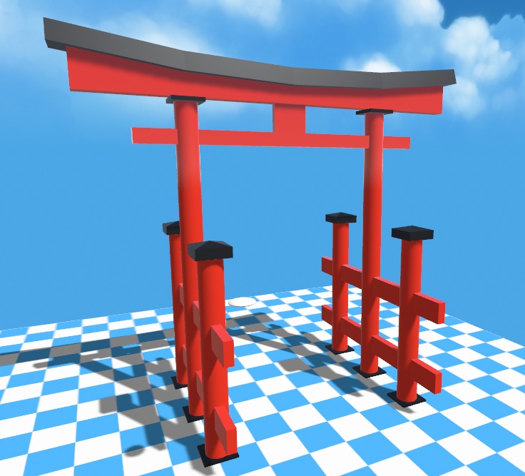 大きい鳥居単体
